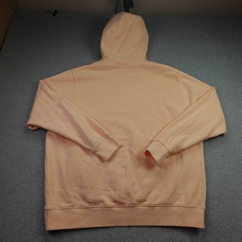 Nike‎ Hoodie Mens XL Peach Sportswear Club Fleece Pullover Sweatshirt - Picture 4 of 12